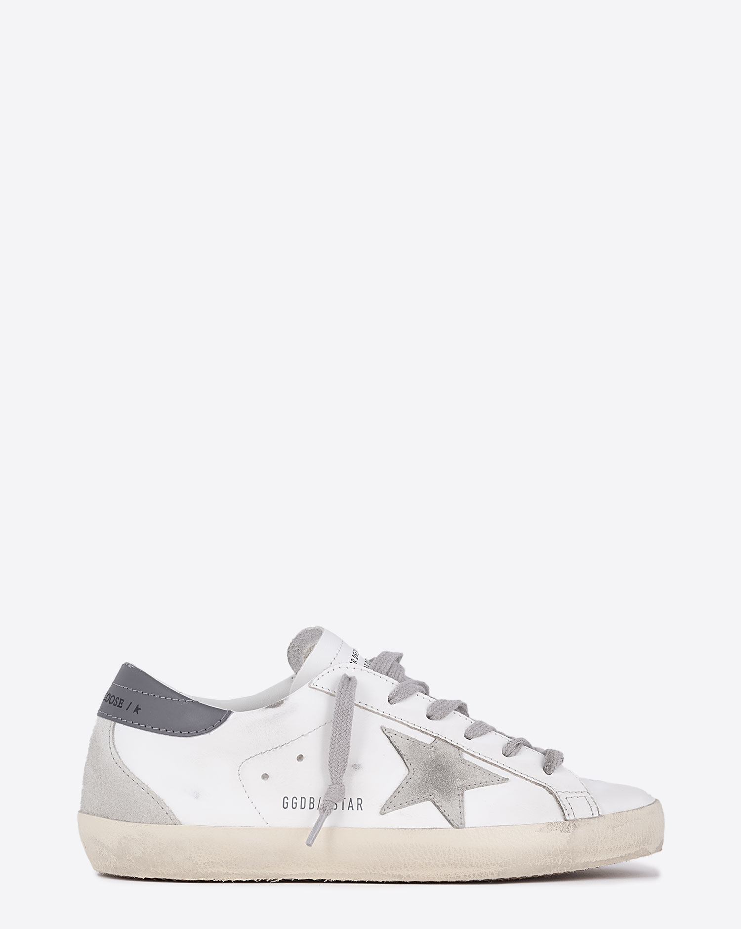 Golden Goose Femme Sneakers Superstar – Blanc Gris Foncé 11915