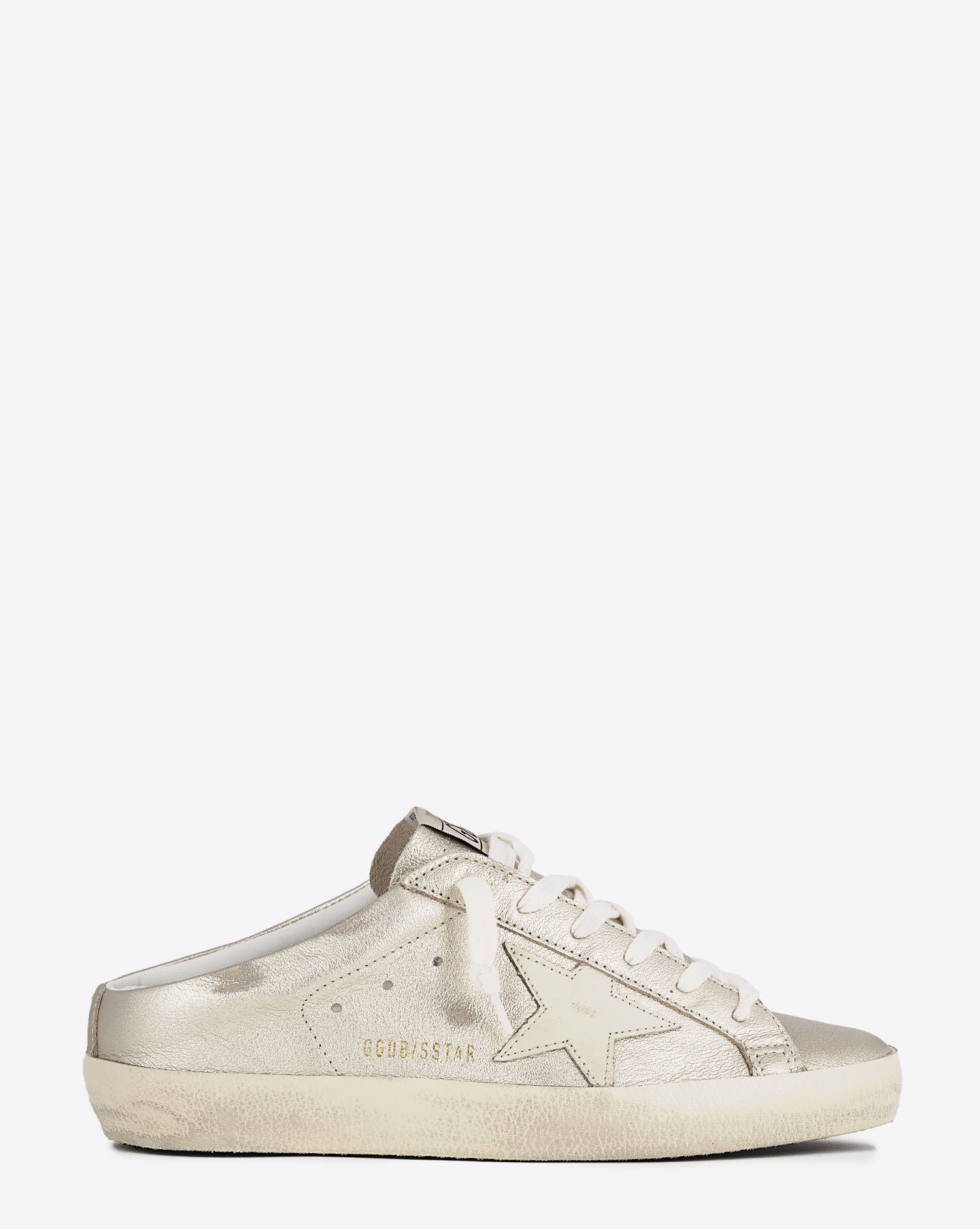 Golden Goose Femme Sneakers Superstar Sabot – Platinium 15582