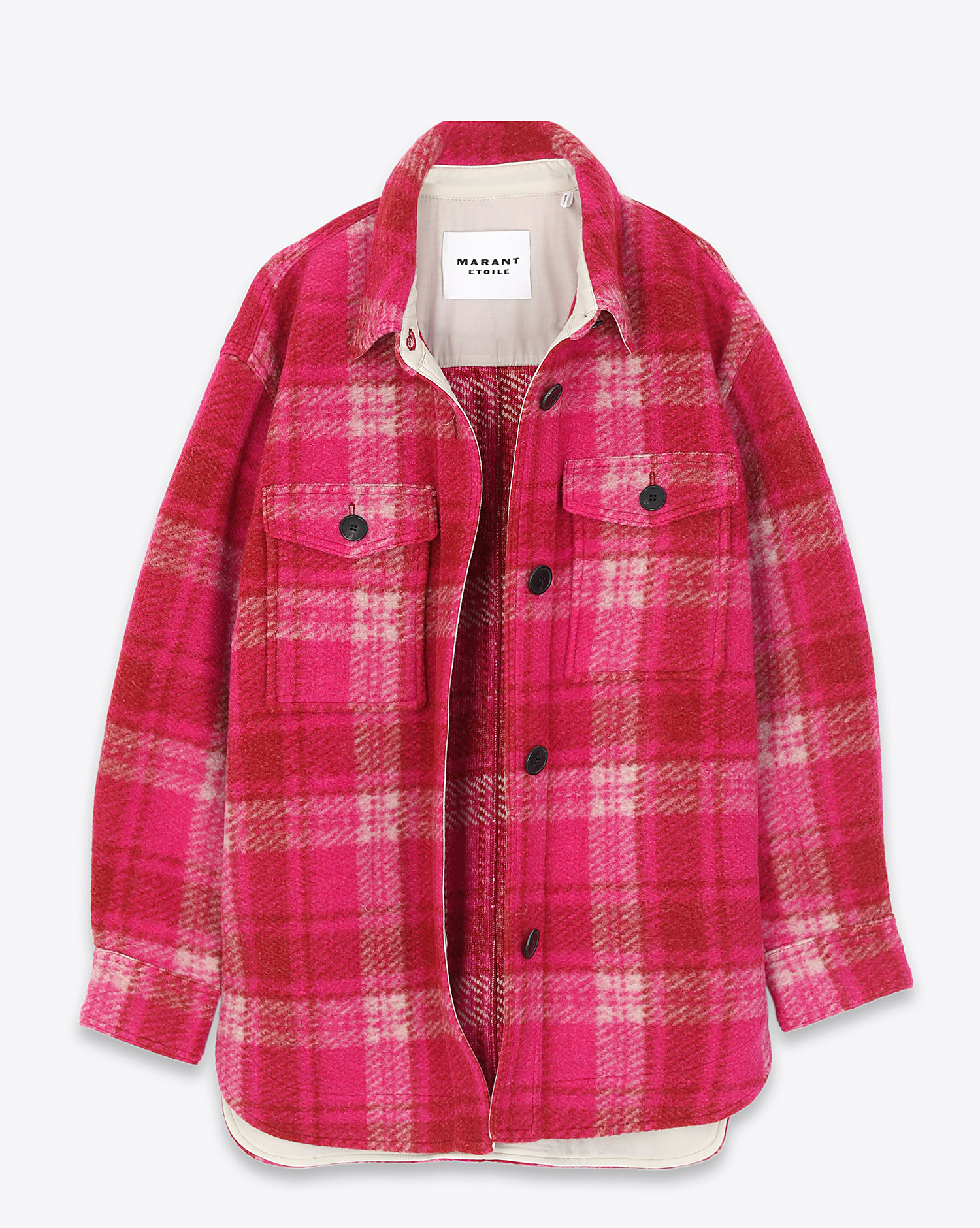 Isabel Marant Etoile Veste HARVELI – Fuchsia