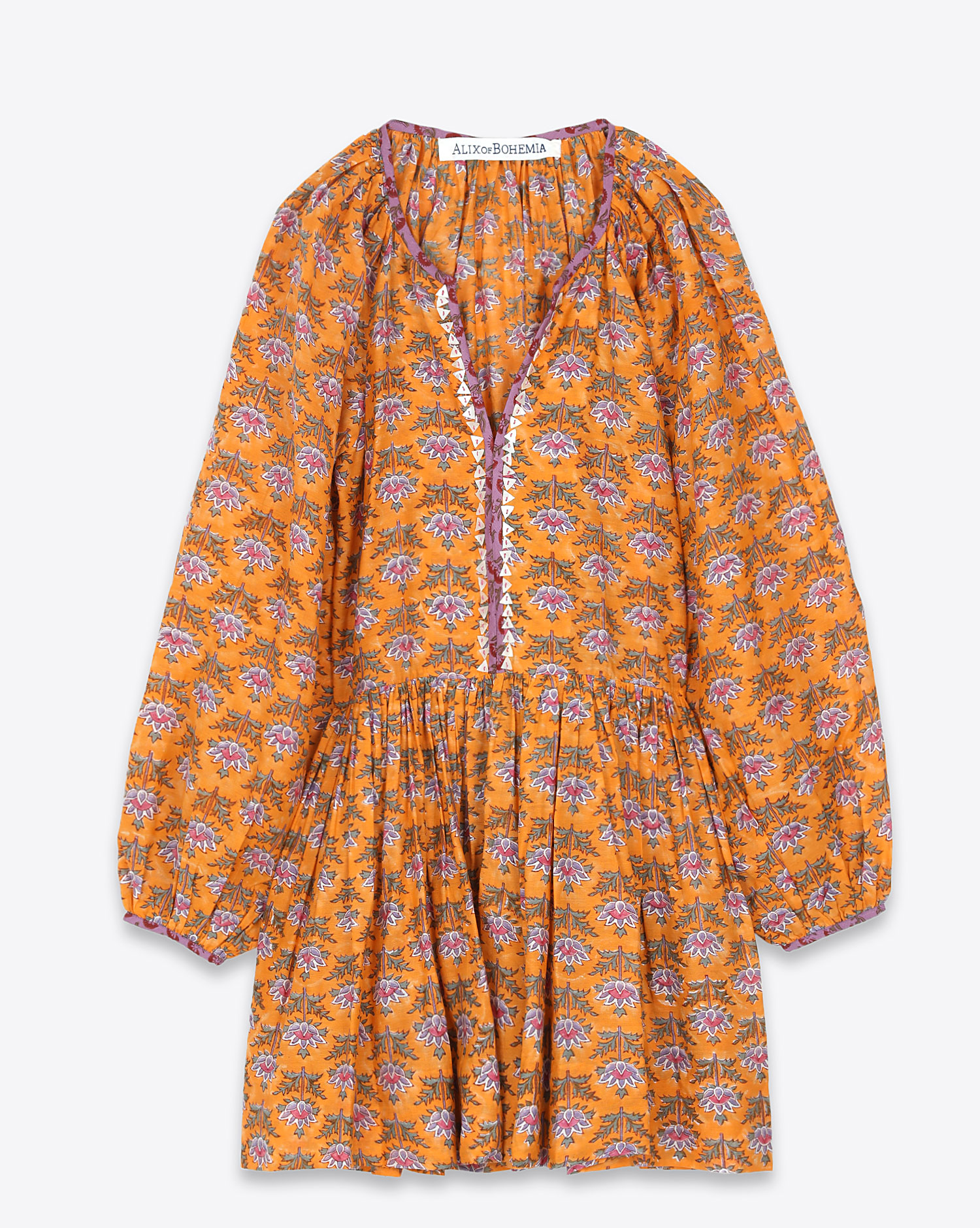 Alix Of Bohemia Robe Sula Turmeric – Orange
