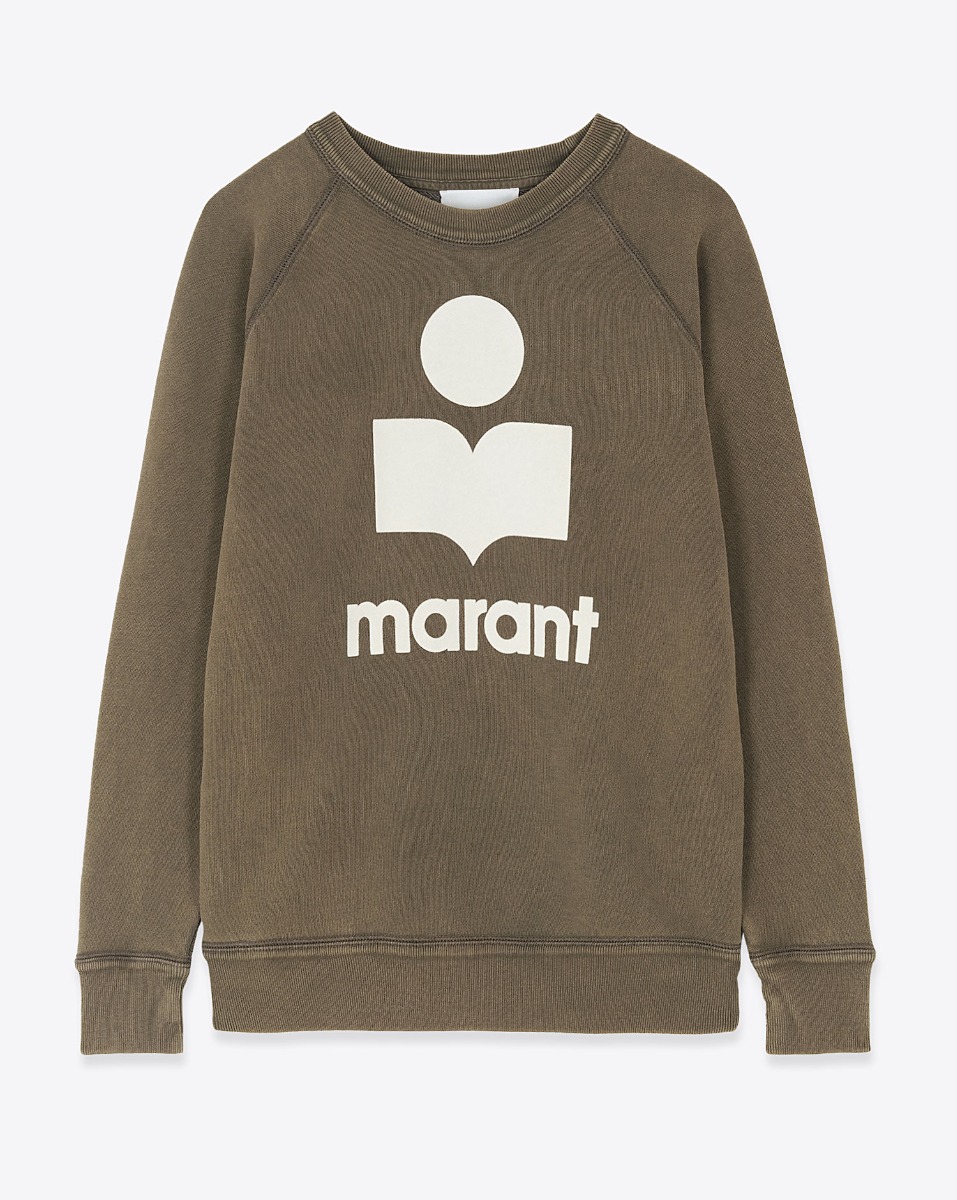 Isabel Marant Etoile Sweatshirt Millyny – Dark Bronze Ecru