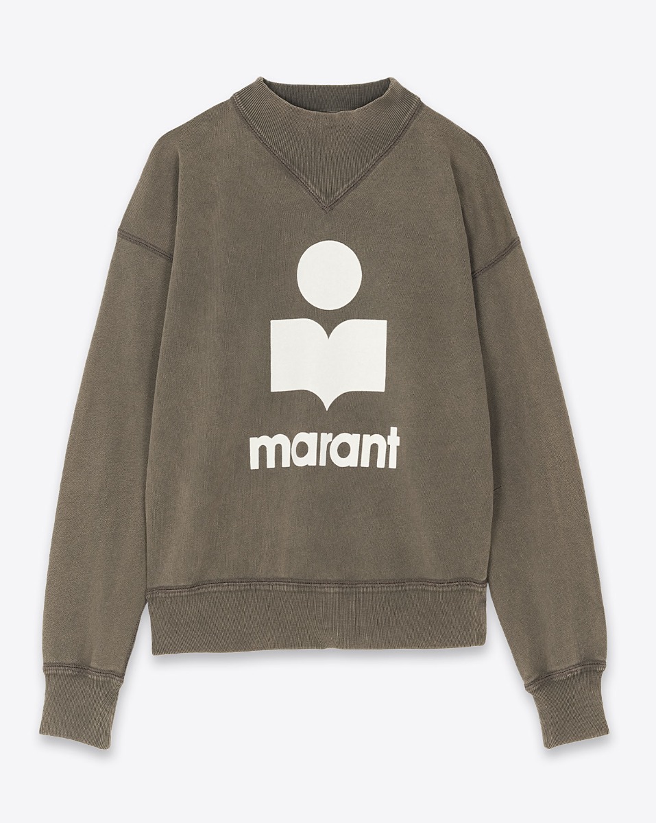 Isabel Marant Etoile Sweatshirt Moby – Dark Bronze Ecru