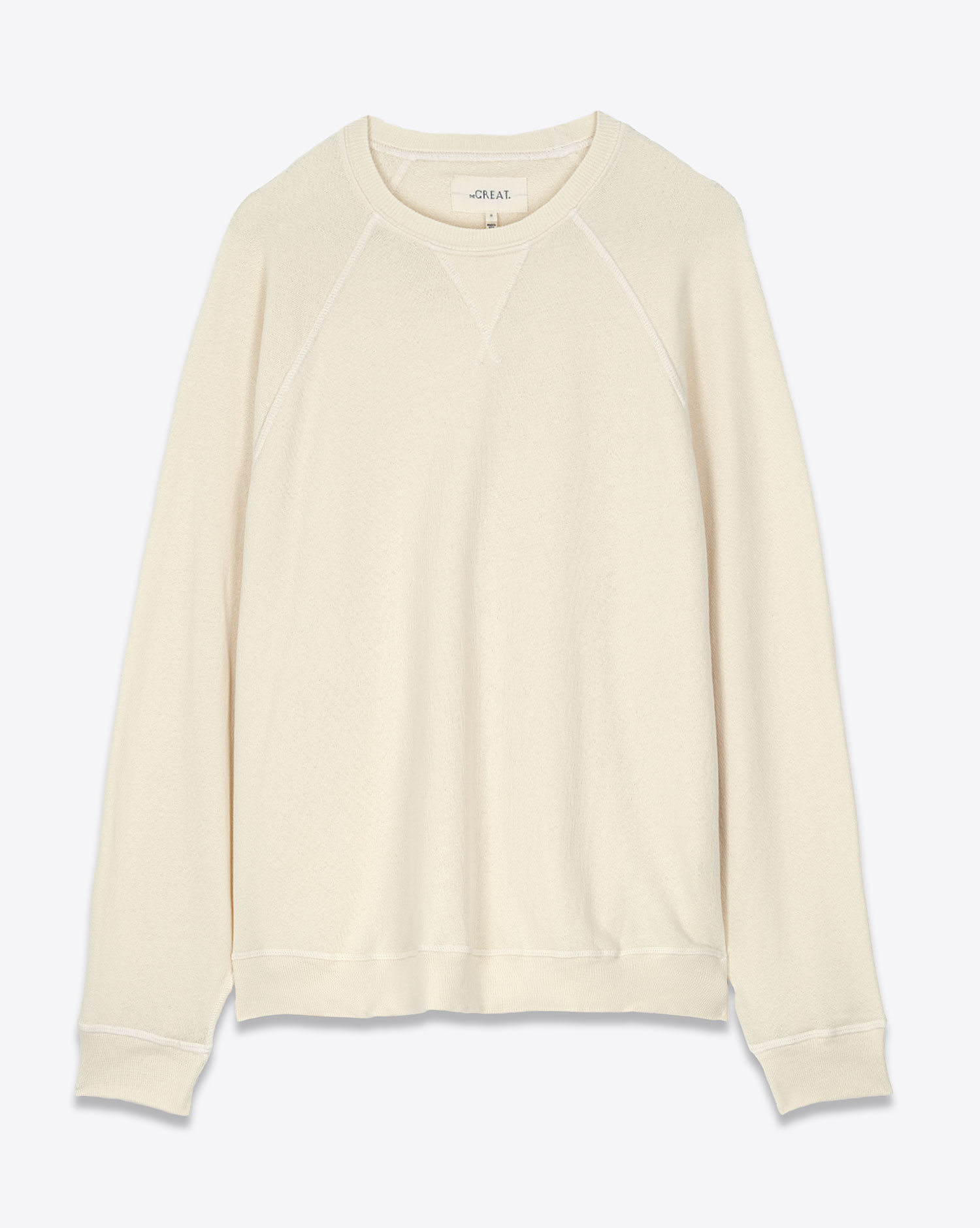 The Great Sweatshirt Slouch – Ecru