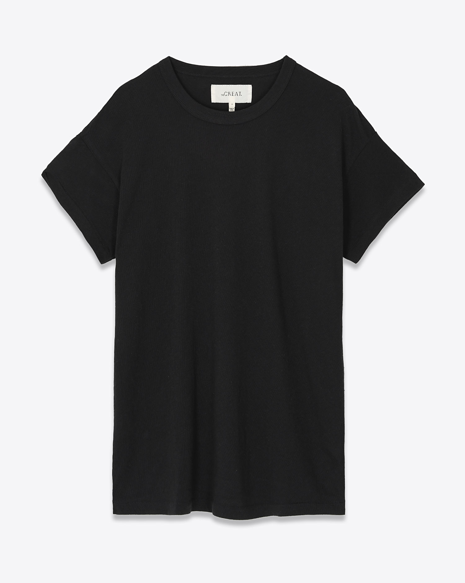 The Great Tee-Shirt Boxy Crew – Noir