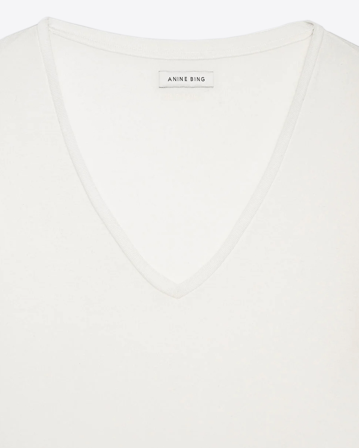 Anine Bing Tee-shirt Vale – Blanc