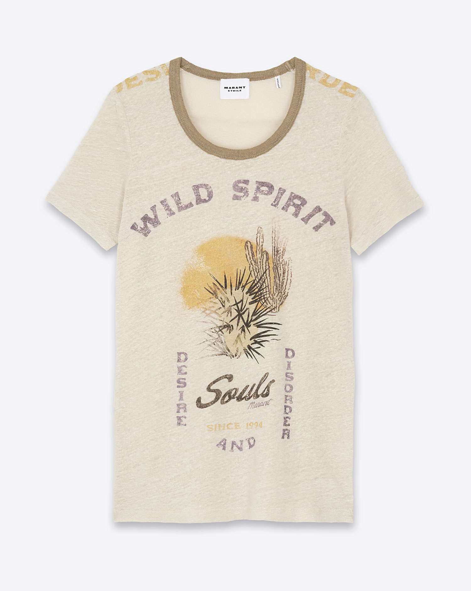 Isabel Marant Etoile Tee-Shirt Kiliann – Ecru Sand