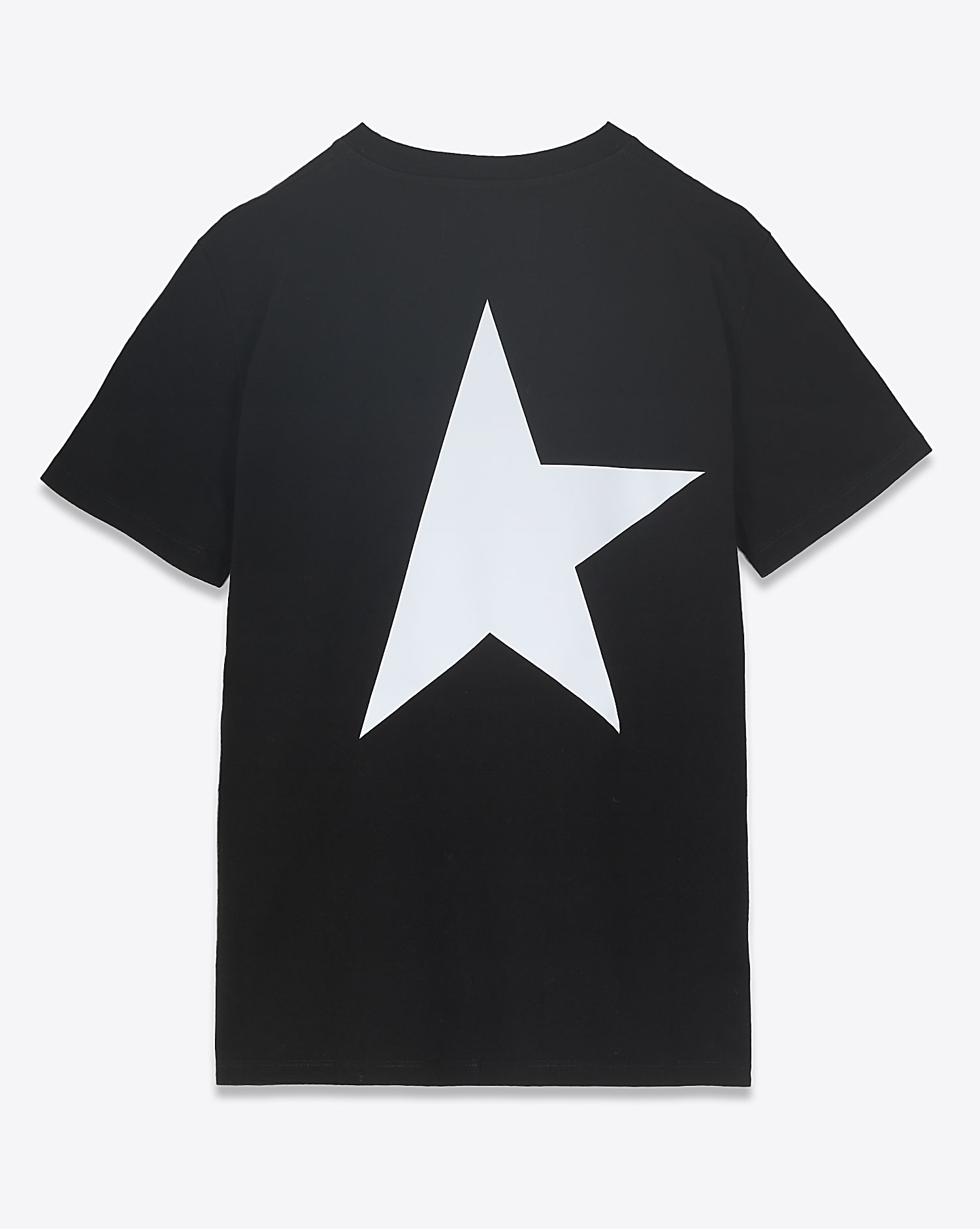 Golden Goose Femme Tee-Shirt Logo Star – Noir Blanc