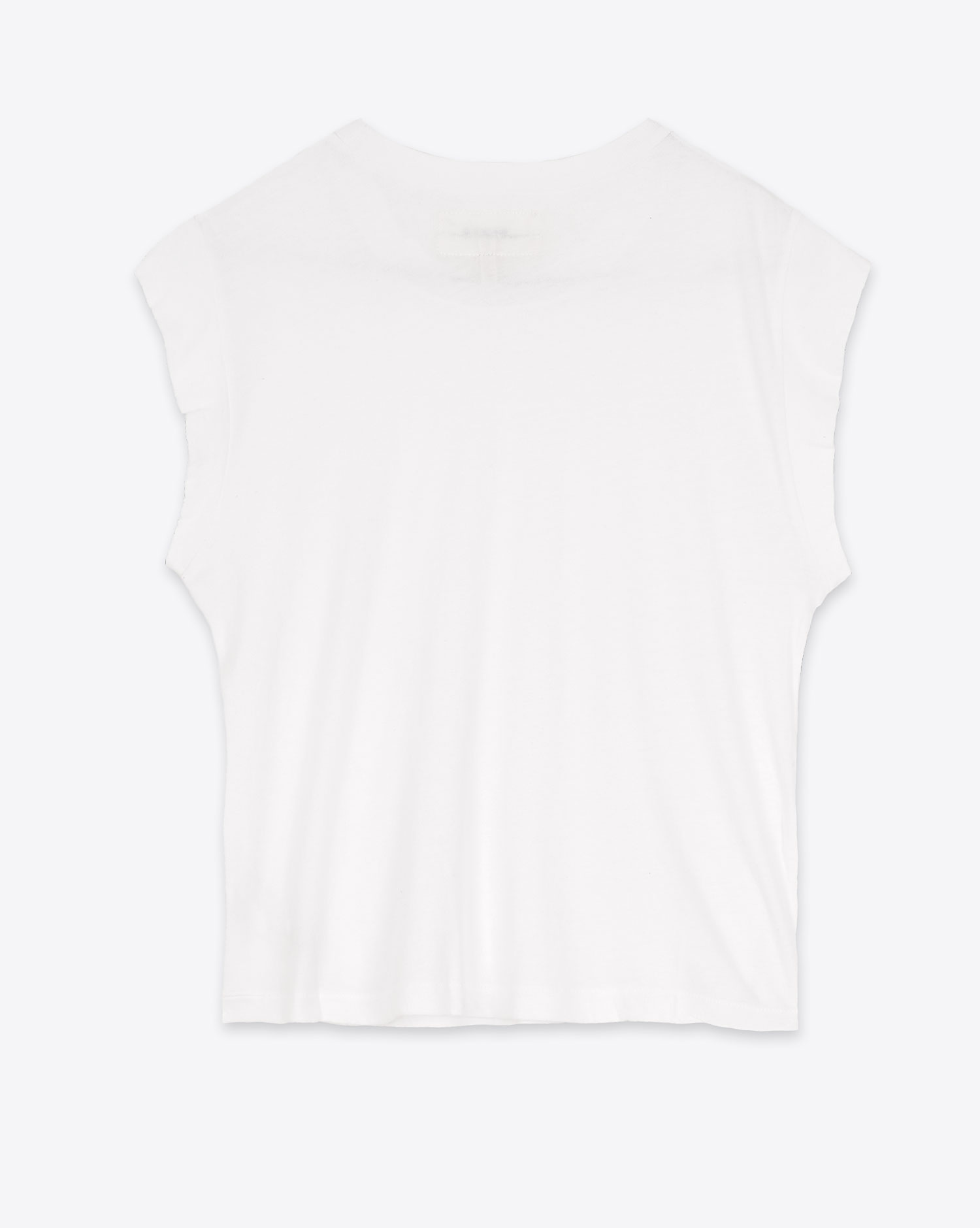 The Great Tee-Shirt Peak Shoulder – Blanc