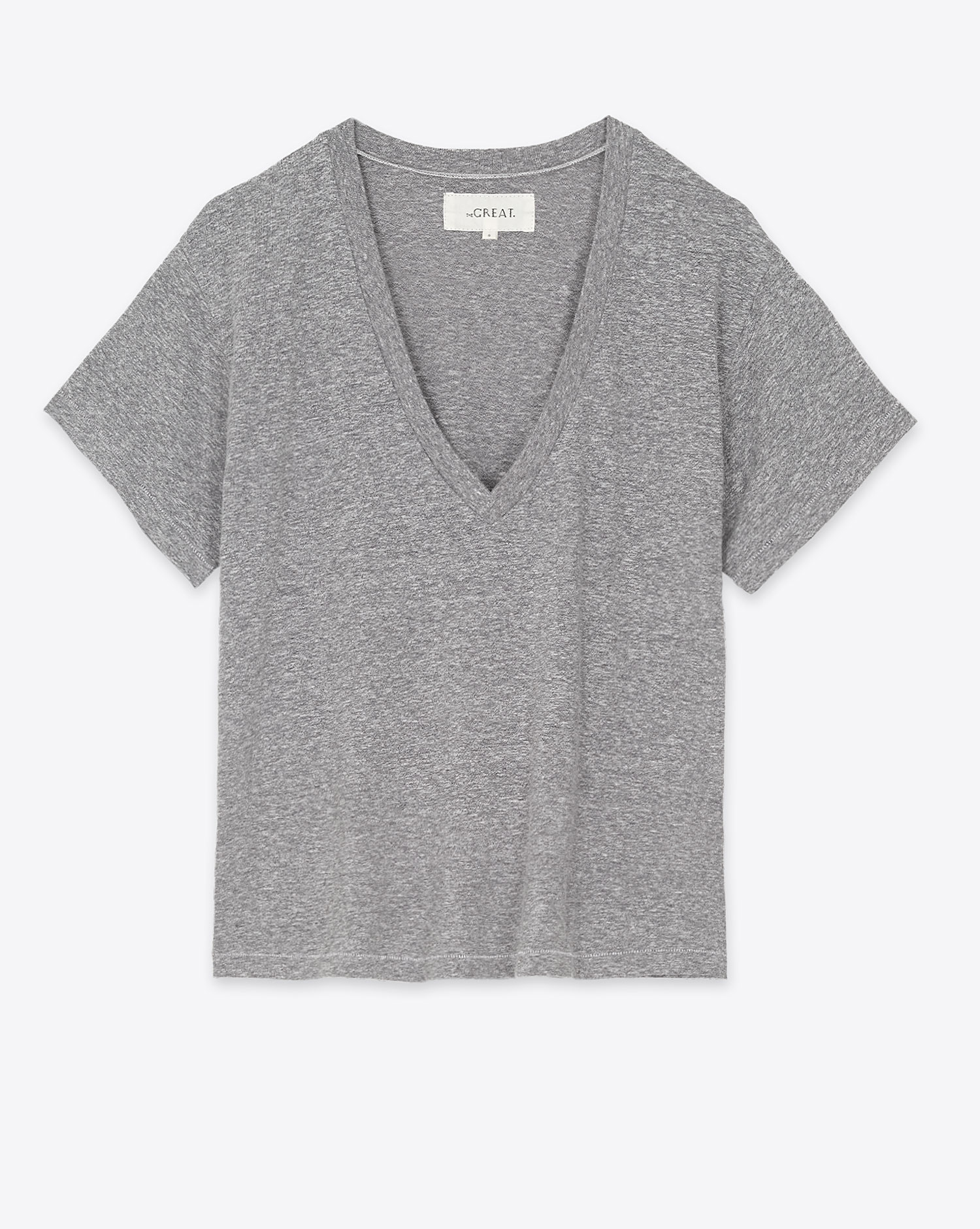 The Great Tee-Shirt V Neck – Gris