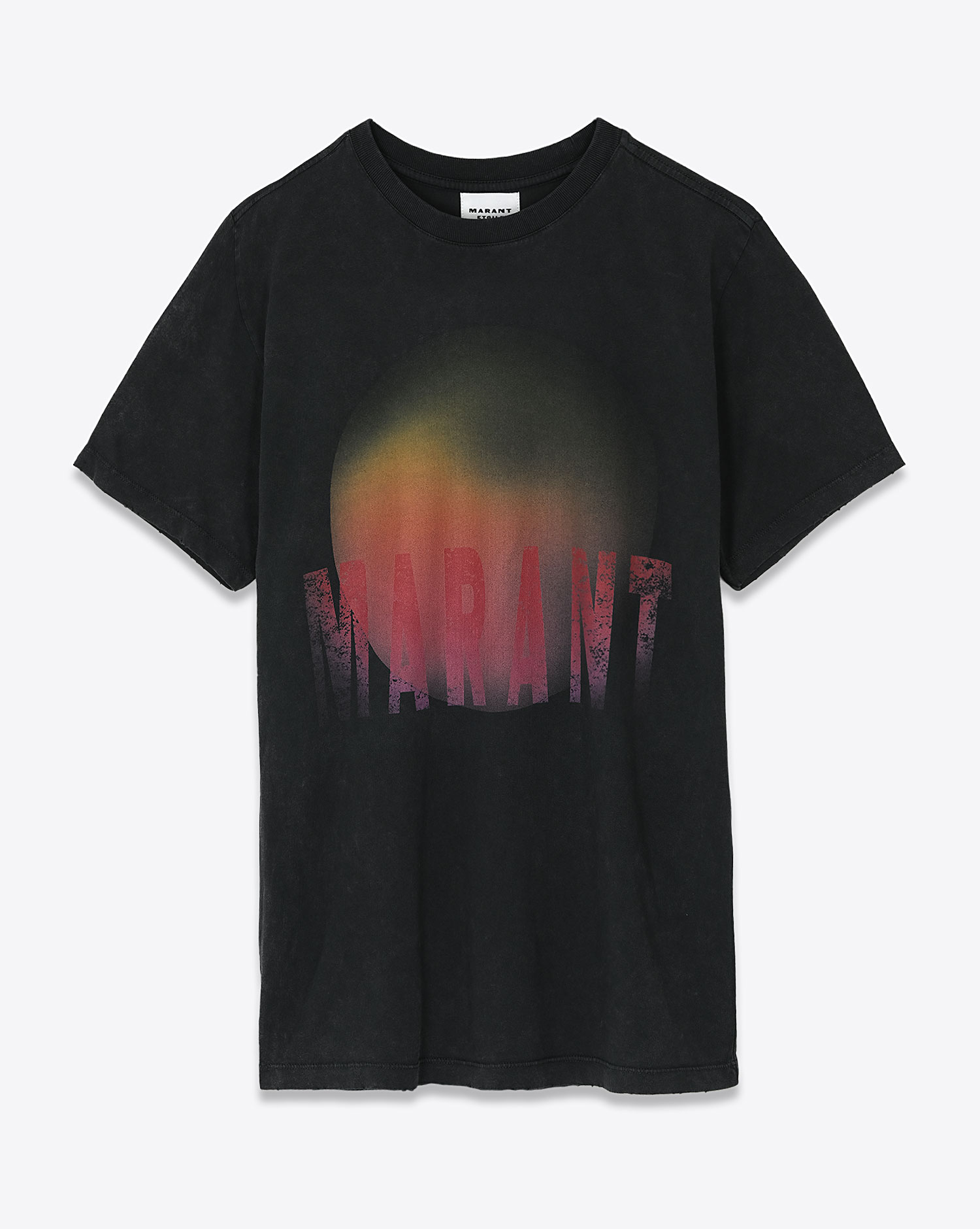 Isabel Marant Etoile Tee-Shirt Zewel Lune – Noir Délavé