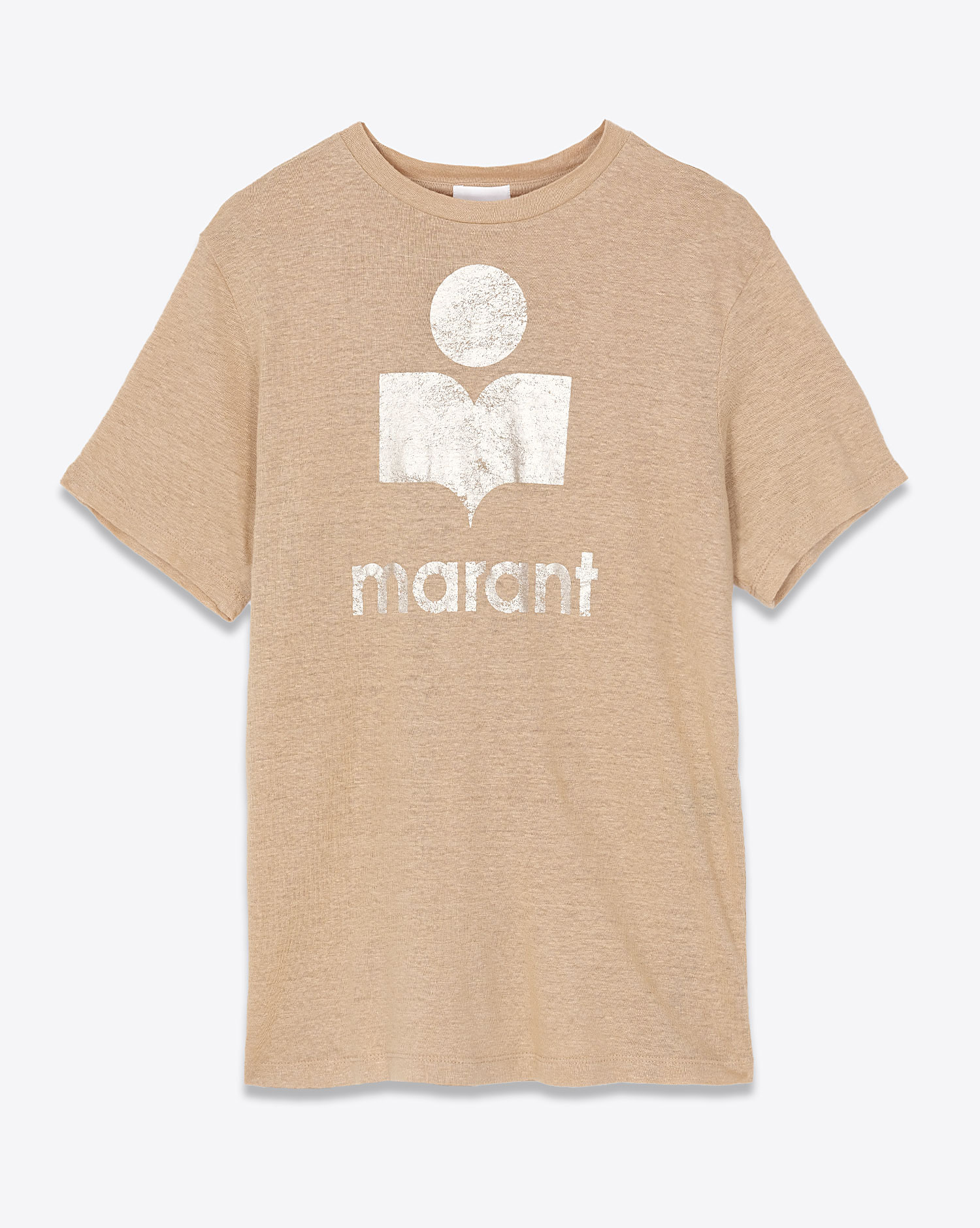 Isabel Marant Etoile Tee-Shirt Zewel Logo – Sahara Gold