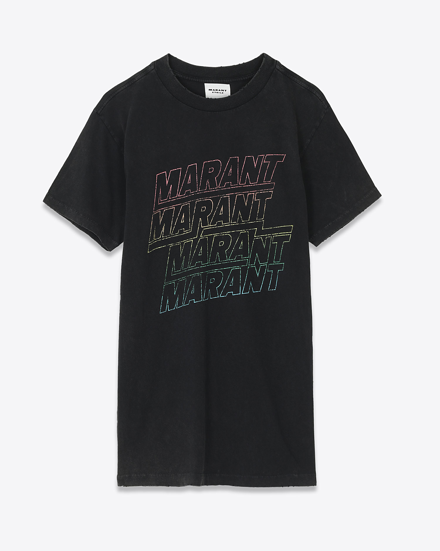 Isabel Marant Etoile Tee-Shirt Zoeline Marant – Noir Délavé
