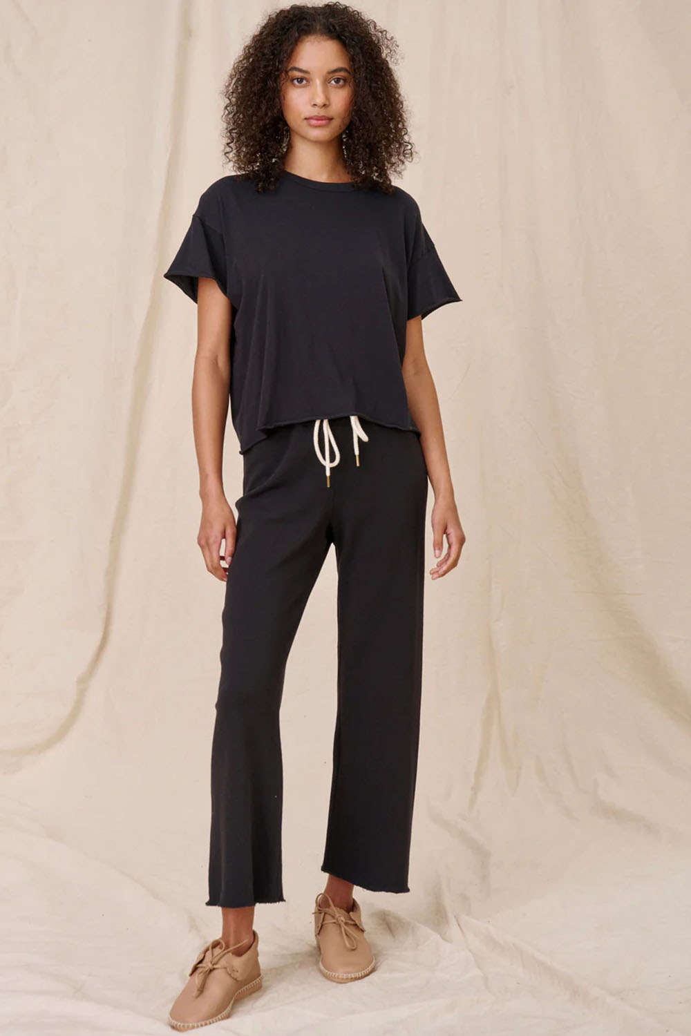 The Great Jogging Wide Leg – Noir