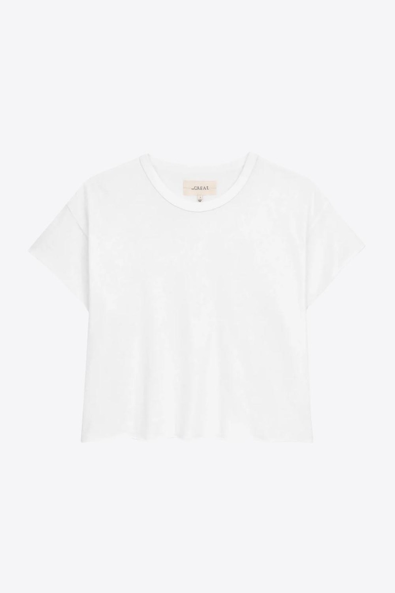 The Great Tee-Shirt Crop – Blanc