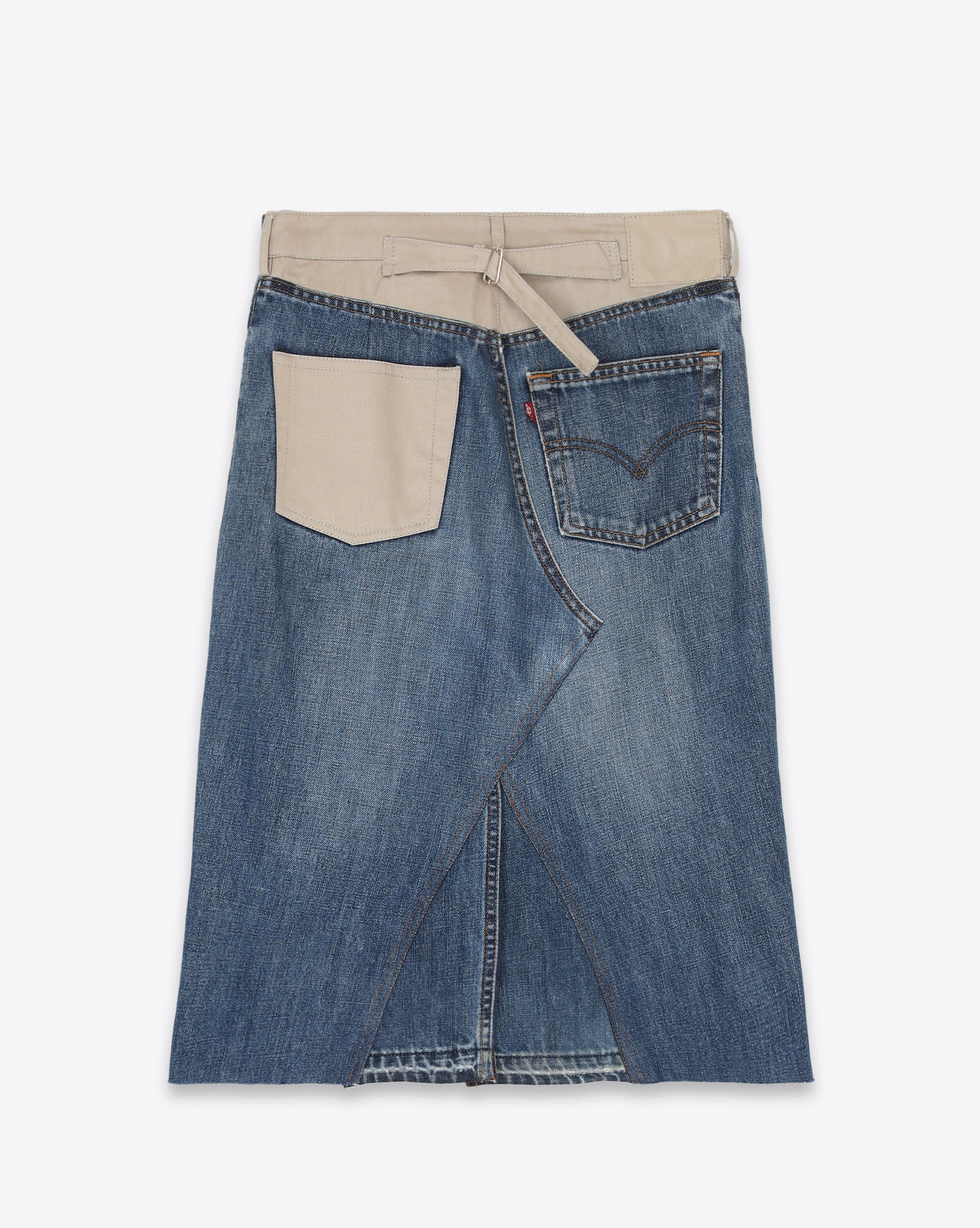 Rory William Docherty The Re Work Jean Skirt – Vintage Indigo