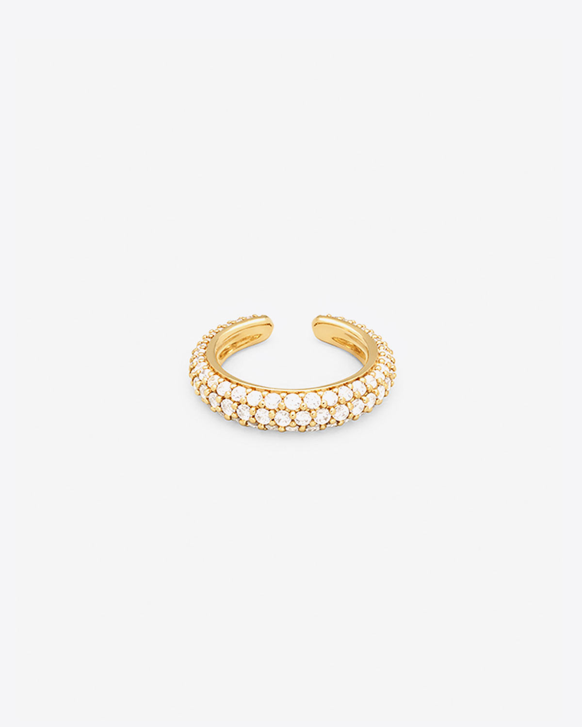 Tom Wood Ear Cuff Slim Zircon – Gold