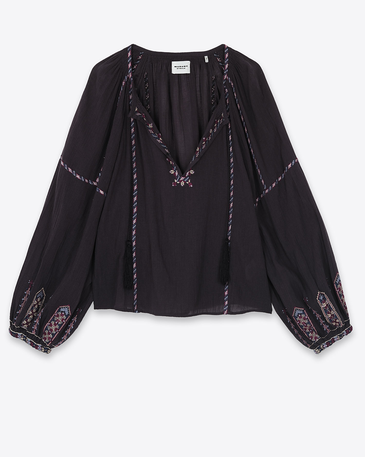 Isabel Marant Etoile Top Fernanda – Bleu Nuit Lilac