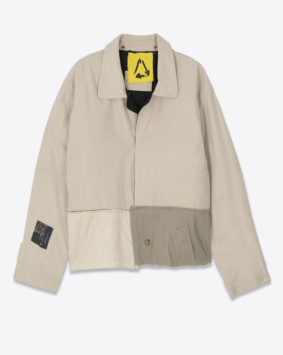 Yekaterina Ivankova Trench Court Upcycling – Boglioli Beige