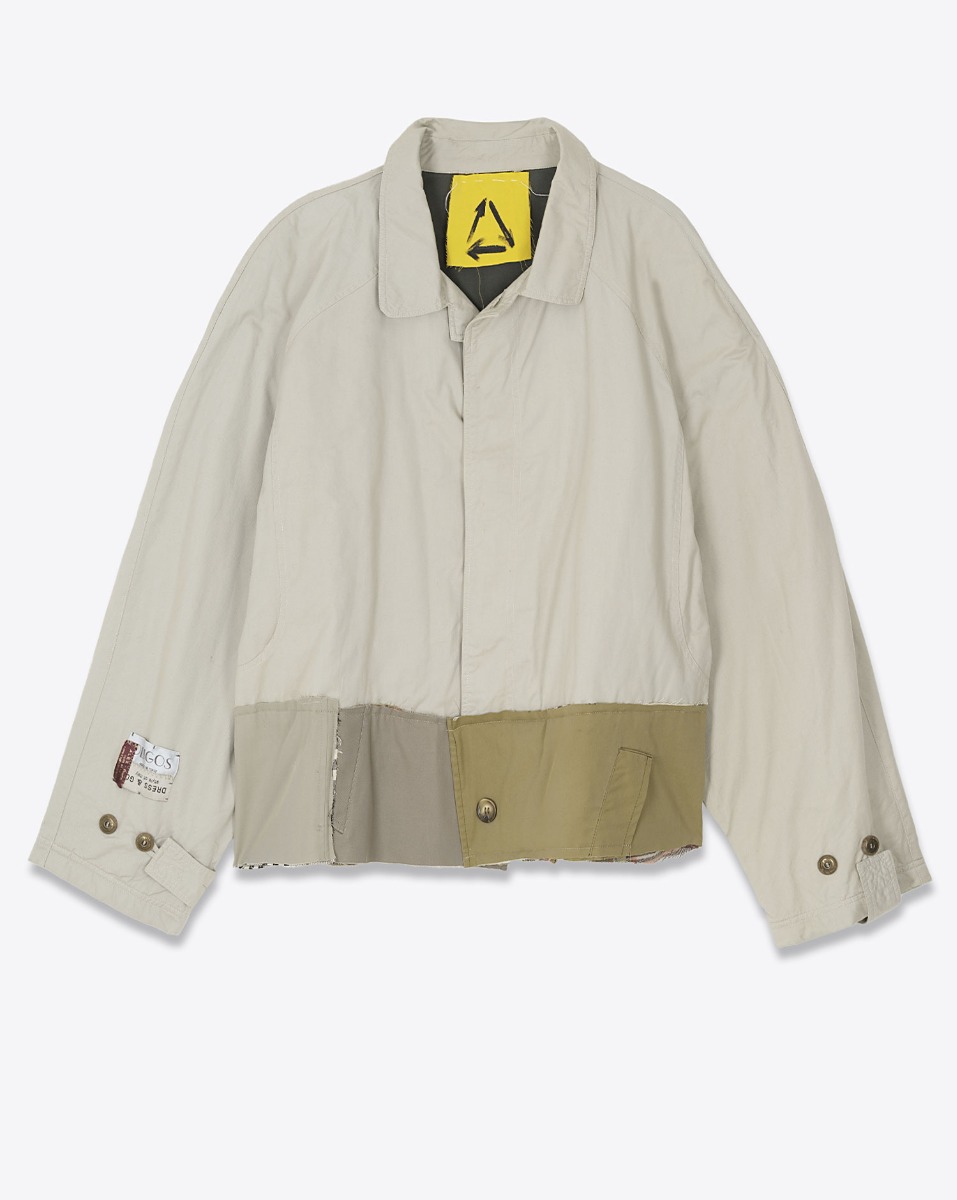 Yekaterina Ivankova Trench Court Upcycling – Oligos Beige