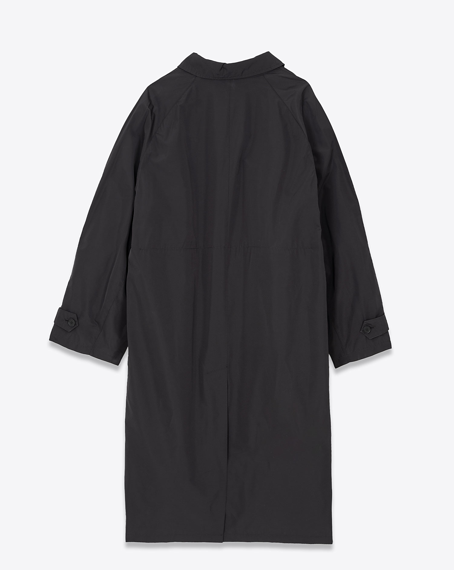 Maison Flaneur Trench Long – Noir