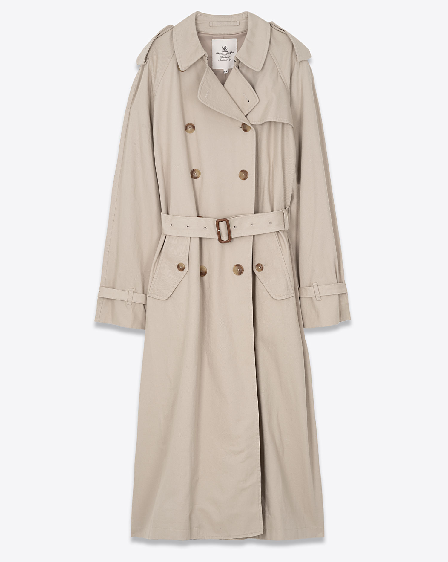Denimist Trench Oversized – Beige