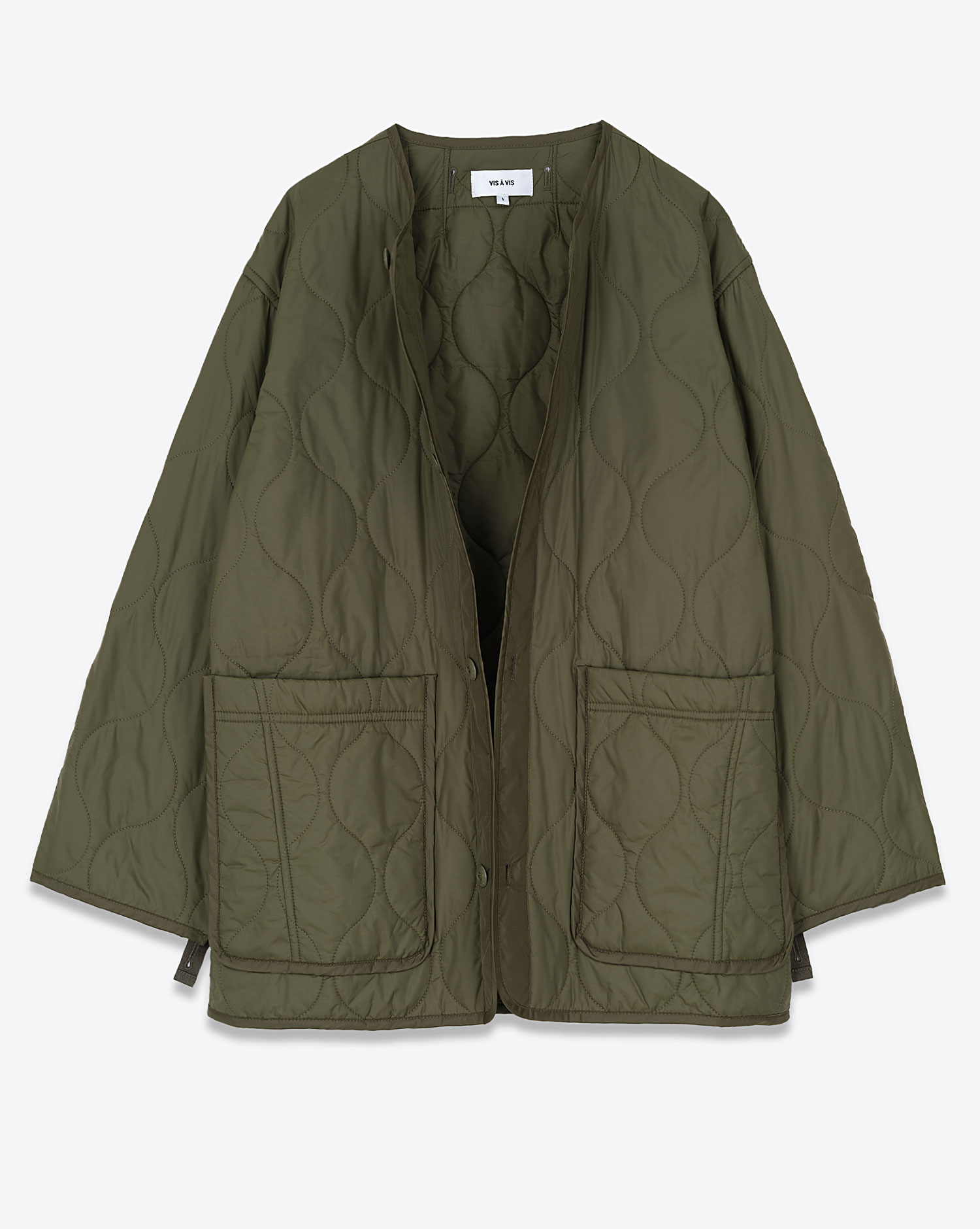 Vis à Vis Veste Matelassée – Khaki