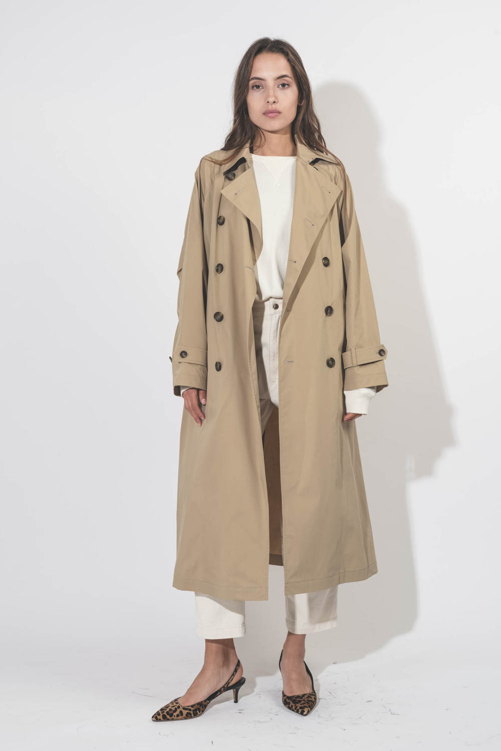 Vis à Vis Trench Oversized – Beige