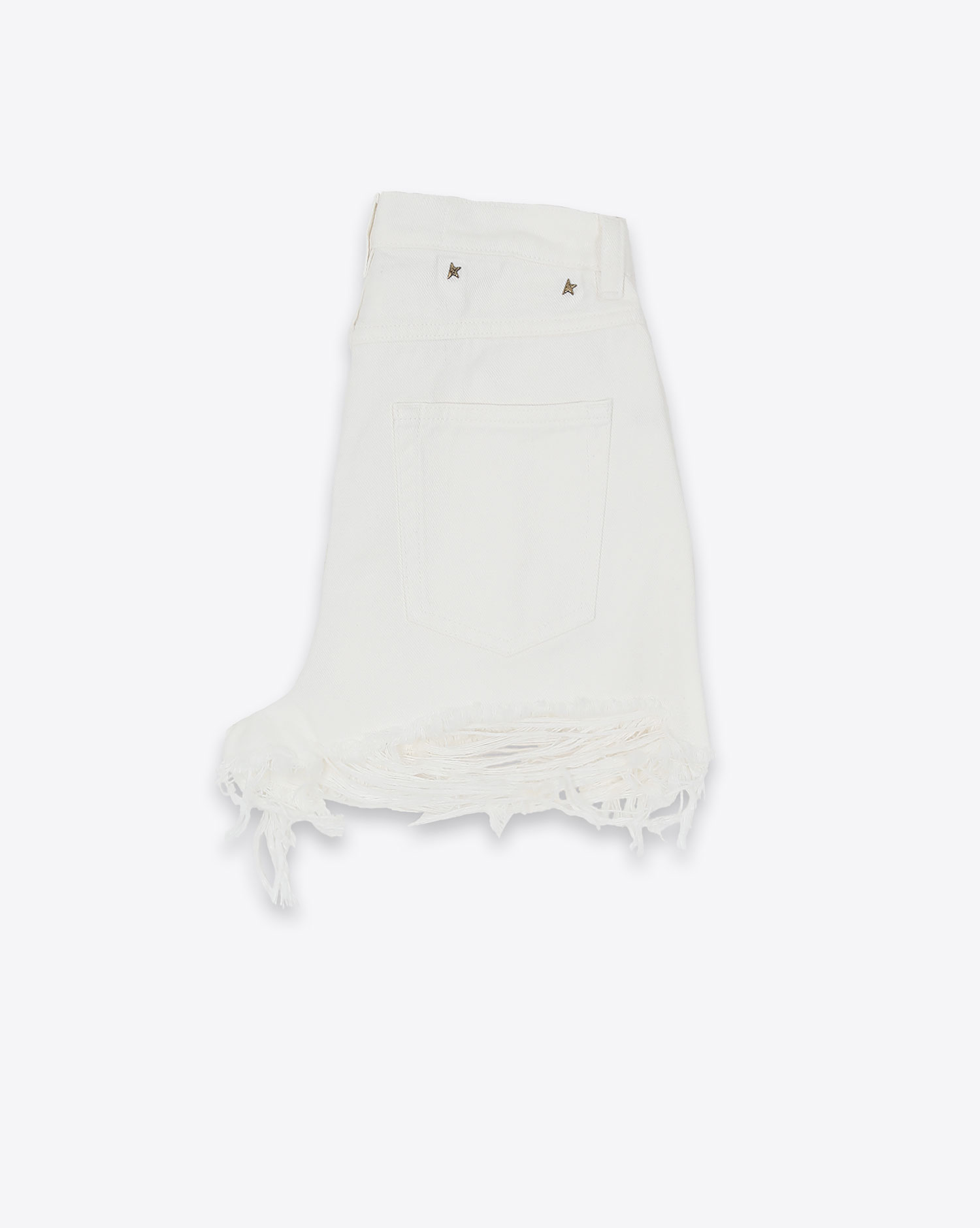 Golden Goose Short W'S Denim – Off White