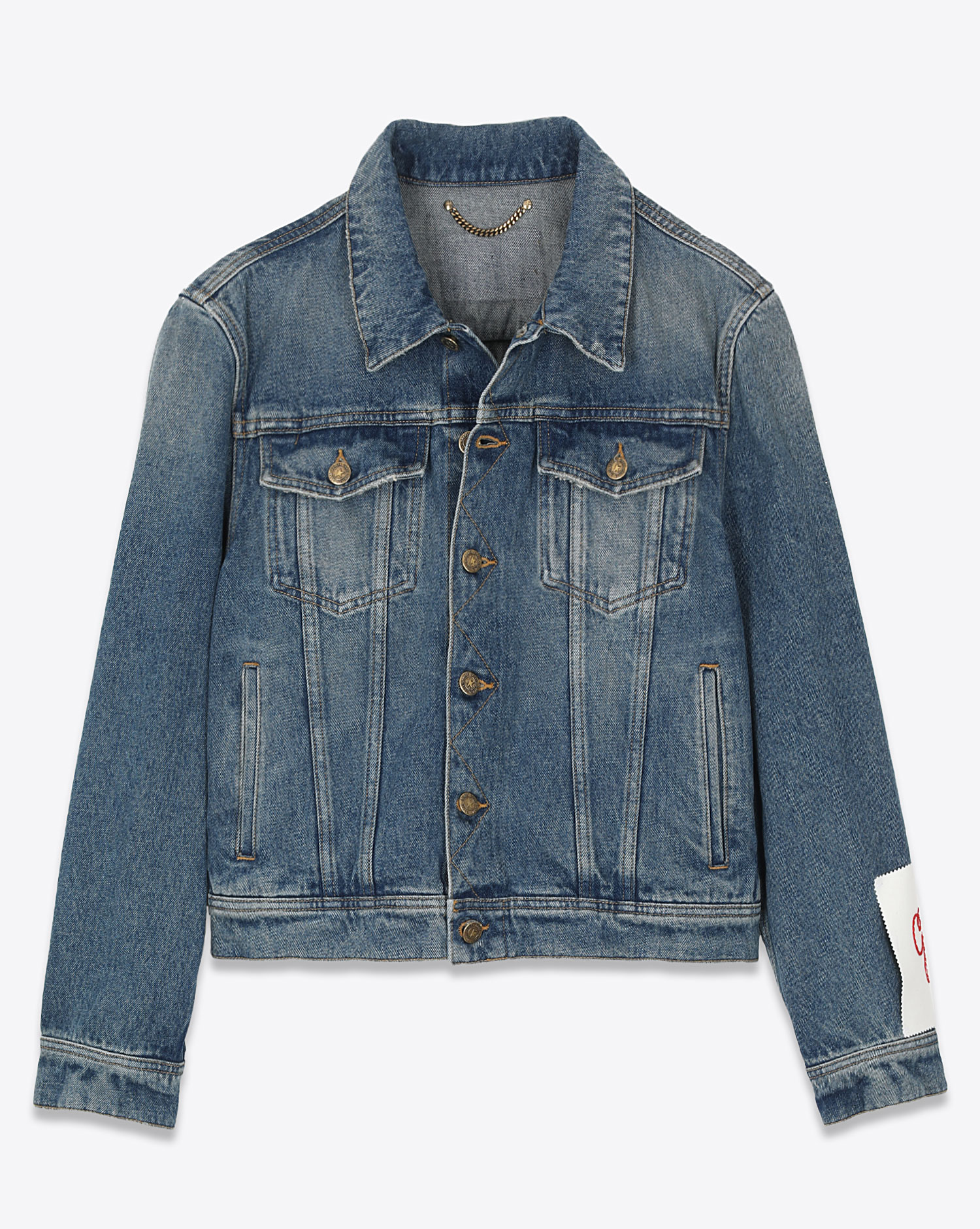 Golden Goose Femme Veste Jean – Bleu